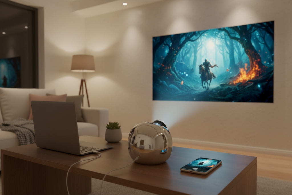 HY300 Mini Projector