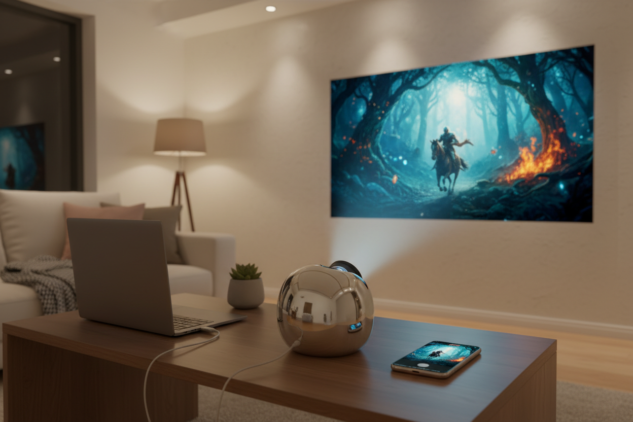 HY300 Mini Projector